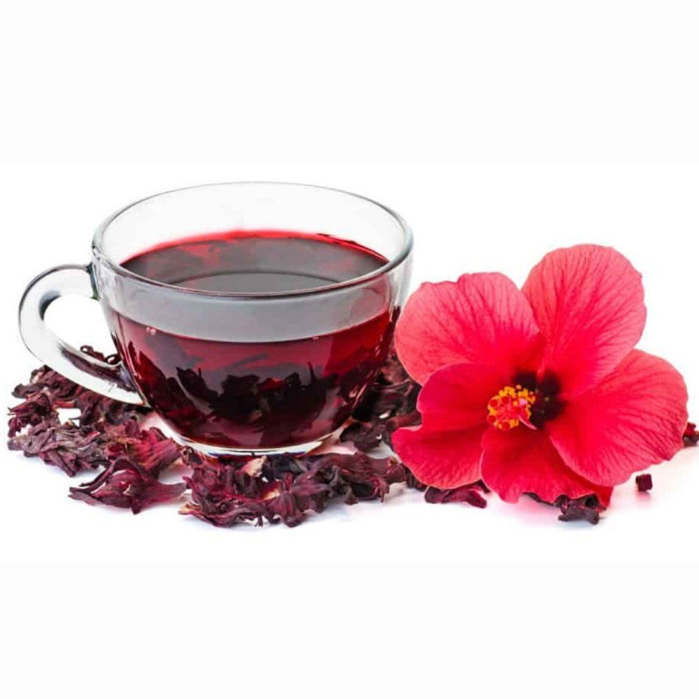 Chá de Hibisco (Granel - Preço 100 Gr)