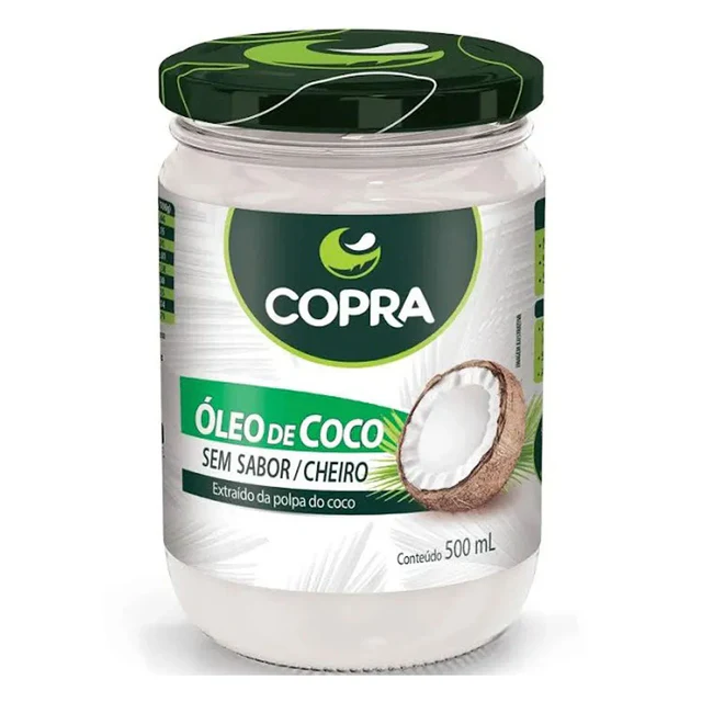 Óleo De Coco Sem Sabor Copra - 500ml