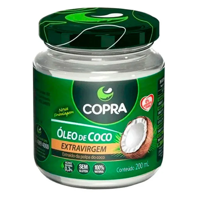Óleo de Coco Extra-Virgem Copra - 200ml