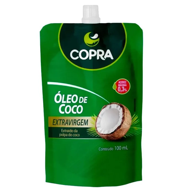 Óleo De Coco Extravirgem Copra Pouch - 100ml