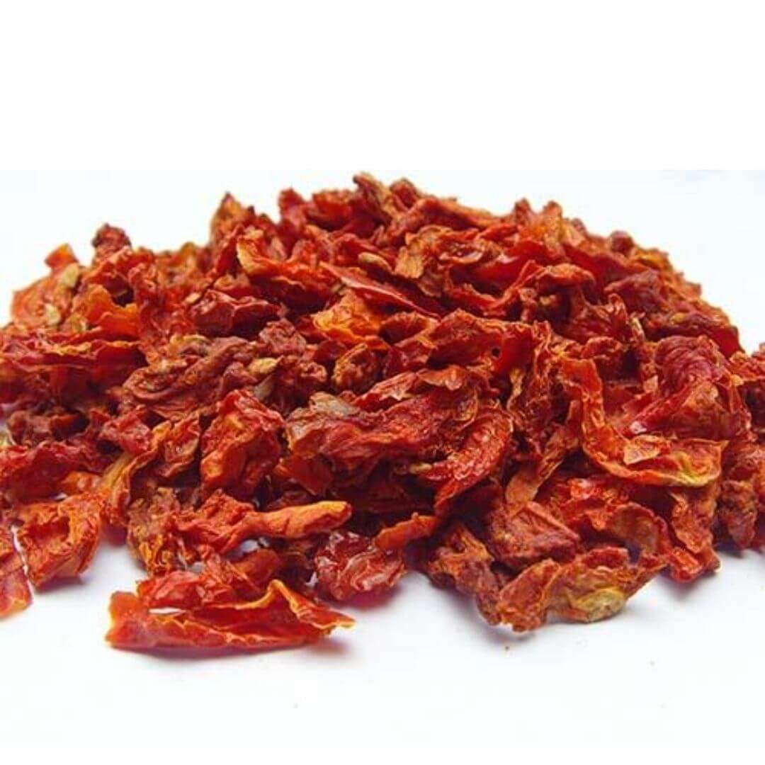 Tomate Seco em Flocos (Granel - Preço 100 Gr)