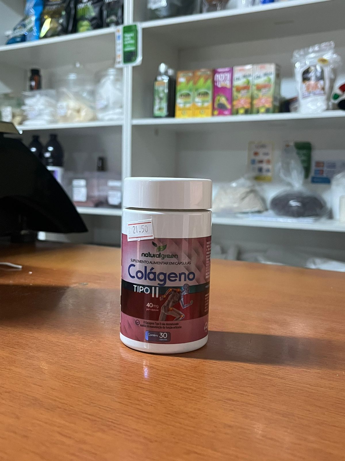 Colágeno Tipo ll 30 Cápsulas - Natural Green